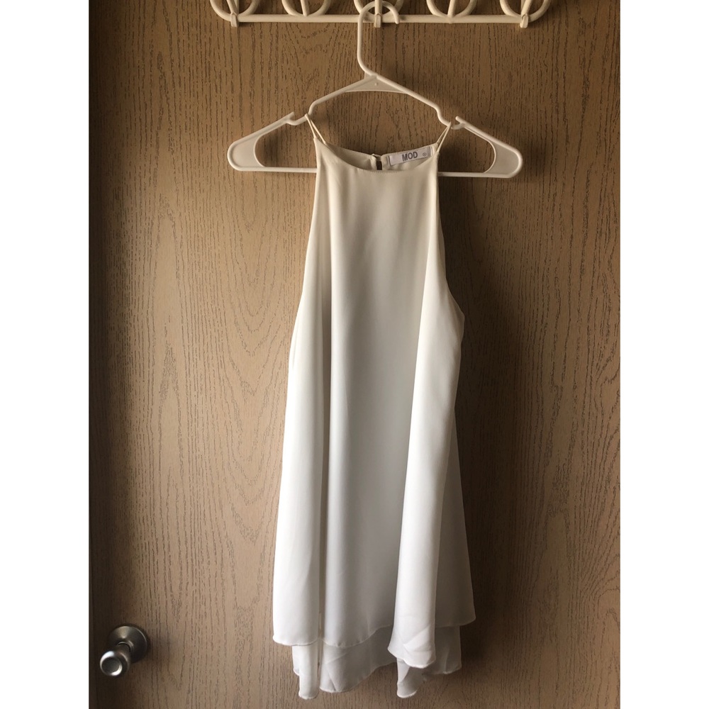 Ivory Shift Dress